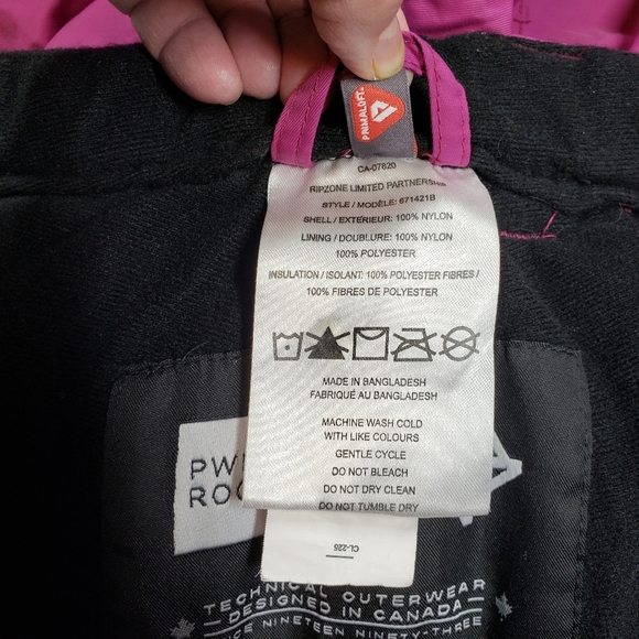 PWDR ROOM Pink Warm Snowboard/Ski Pants size medium - Picture 11 of 14